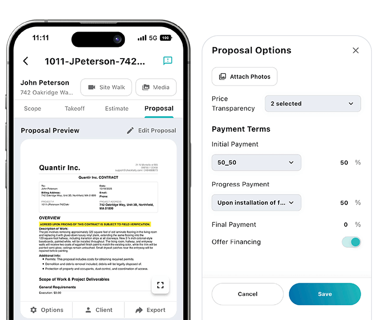 Professional PDF Proposal